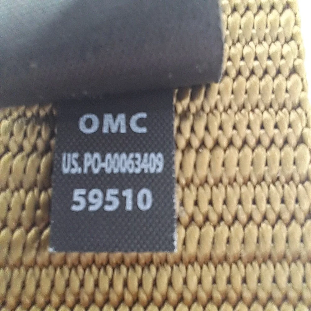 5.11 Tactical Traverse Double Buckle Belt Men's Medium Battle Brown Nylon 59510